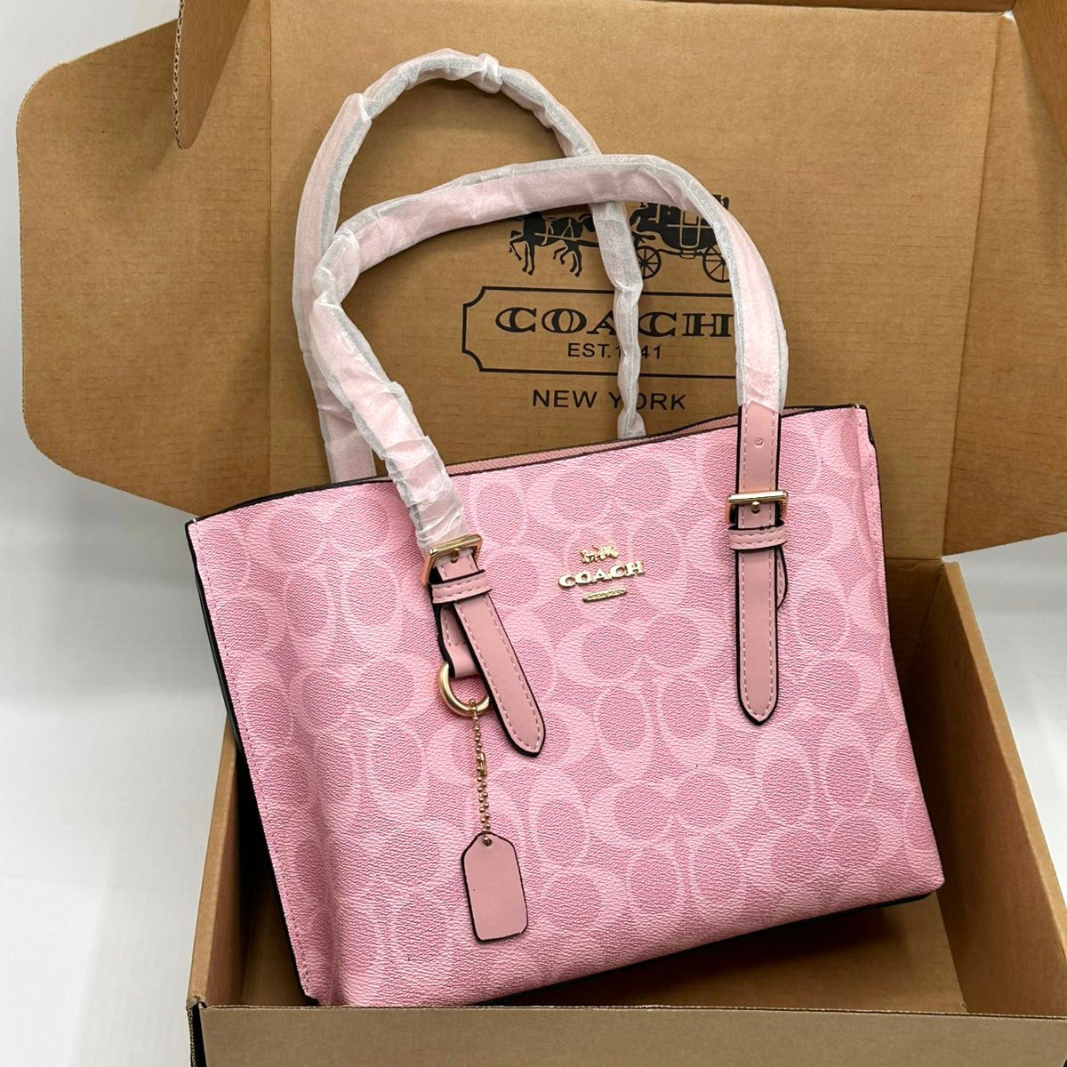 Coach Mollie Tote Bag- Box Packing