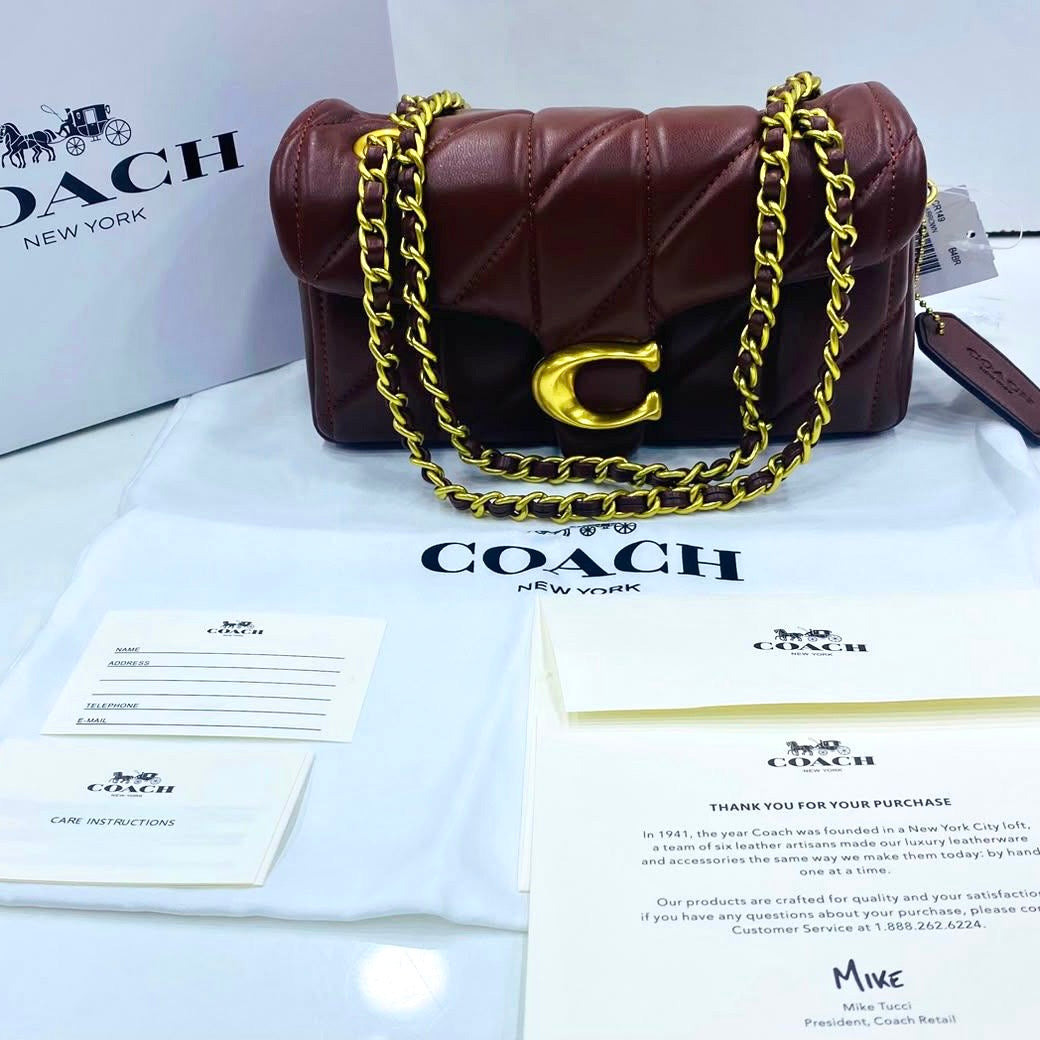 Coach Tabby Quilted 20-Box Packing