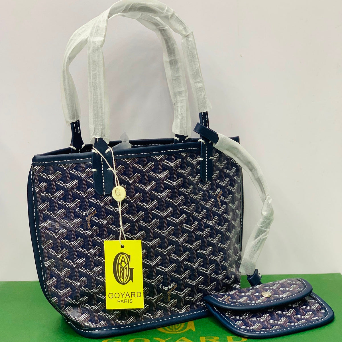 Goyard Mini Handbag Set With Wallet