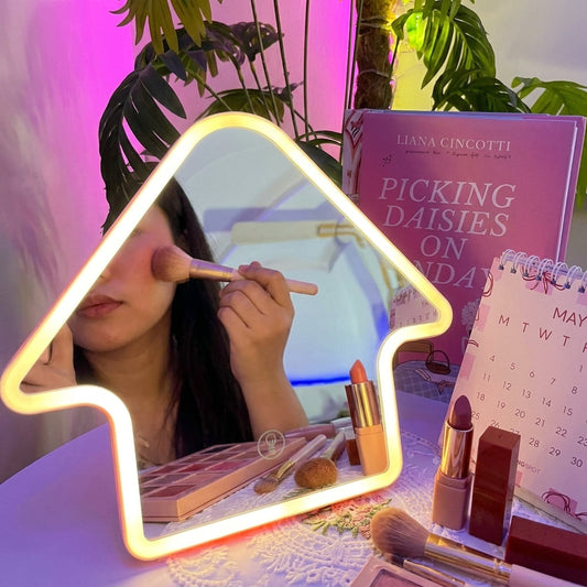 Home Style LED Vanity Mirror | Rechargeable & Completely Wireless