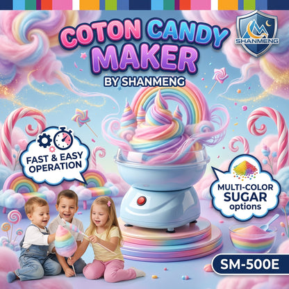 Electric Cotton Candy Maker Machine For Home Kids