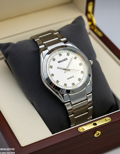 WHL00749 IWA Round Stone Dial Women's Watch - WHL