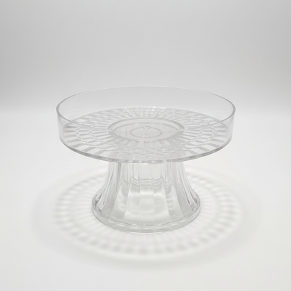 Elegant Acrylic Cake Serving Platter