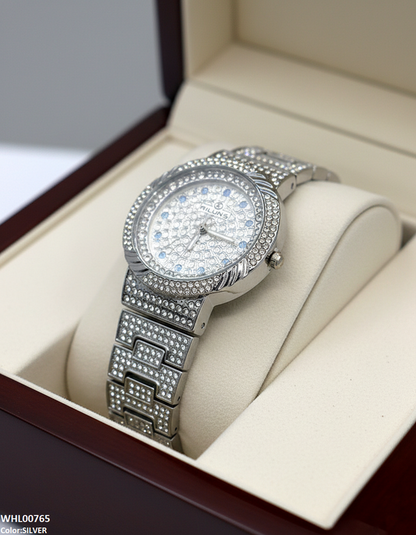 WHL00765 ZWA Double Round Bezel Women's Watch - WHL