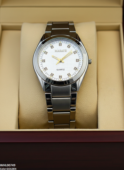 WHL00749 IWA Round Stone Dial Women's Watch - WHL