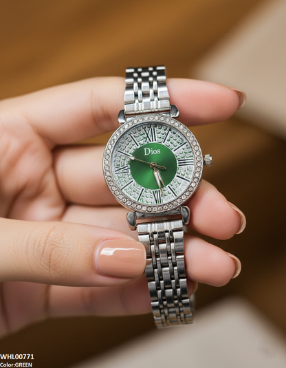 WHL00771 ZWA Round Dial Women's Watch - WHL