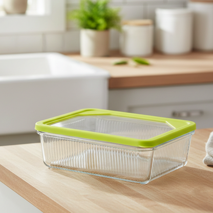 3-Pcs Unbreakable Glass Container Set (2100) by Limon