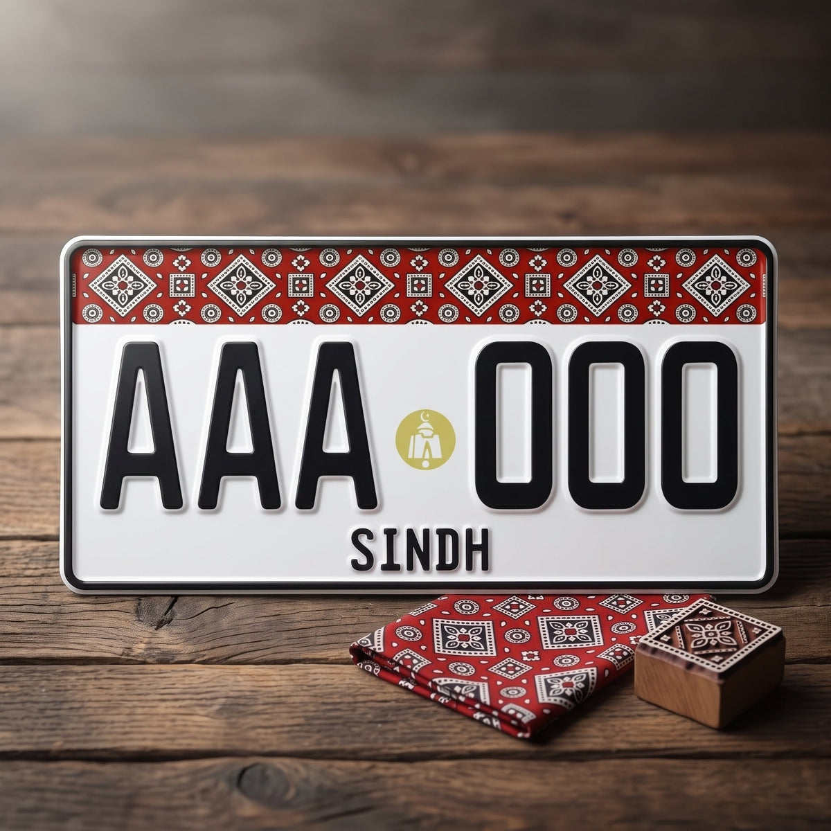 Customised Number Plate