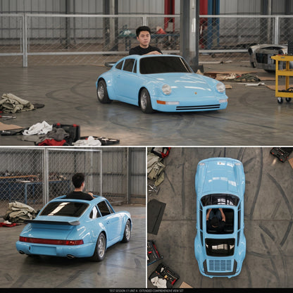 Porsche Elite Class Electric Ride On Car Custom Colors With 72V Lithium Battery