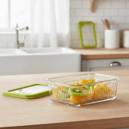 3-Pcs Unbreakable Glass Container Set (2100) by Limon