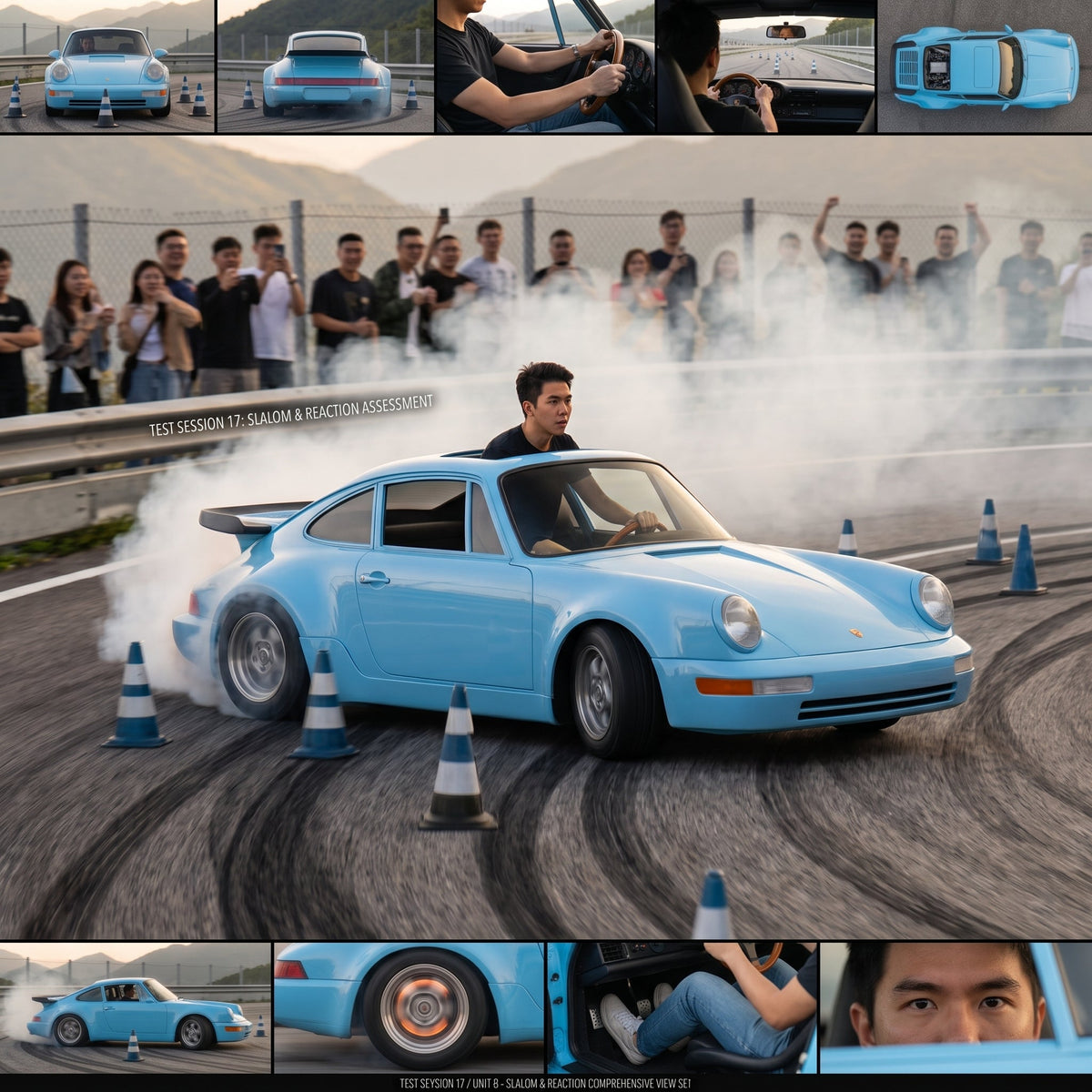 Porsche Elite Class Electric Ride On Car Custom Colors With 72V Lithium Battery