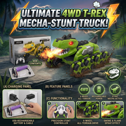 4DRC Remote Control Tyrannosaurus Rex Tank Car