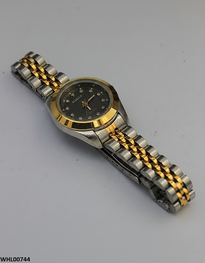 WHL00744 IWA Round Stone Dial Women's Watch - WHL