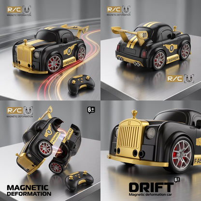Remote Control Magnetic Deformation Drift Car