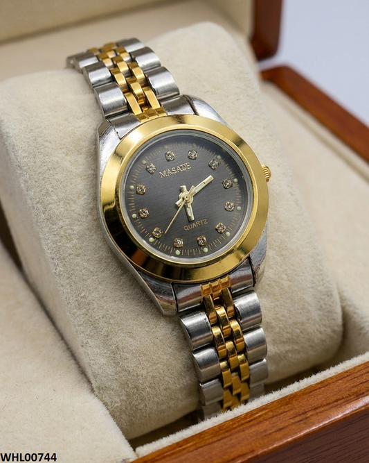 WHL00744 IWA Round Stone Dial Women's Watch - WHL