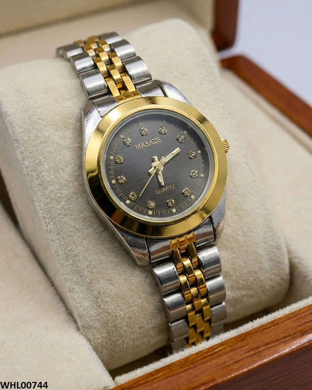 WHL00744 IWA Round Stone Dial Women's Watch - WHL