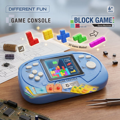 Handheld Console Brick Game With 23 Game Modes