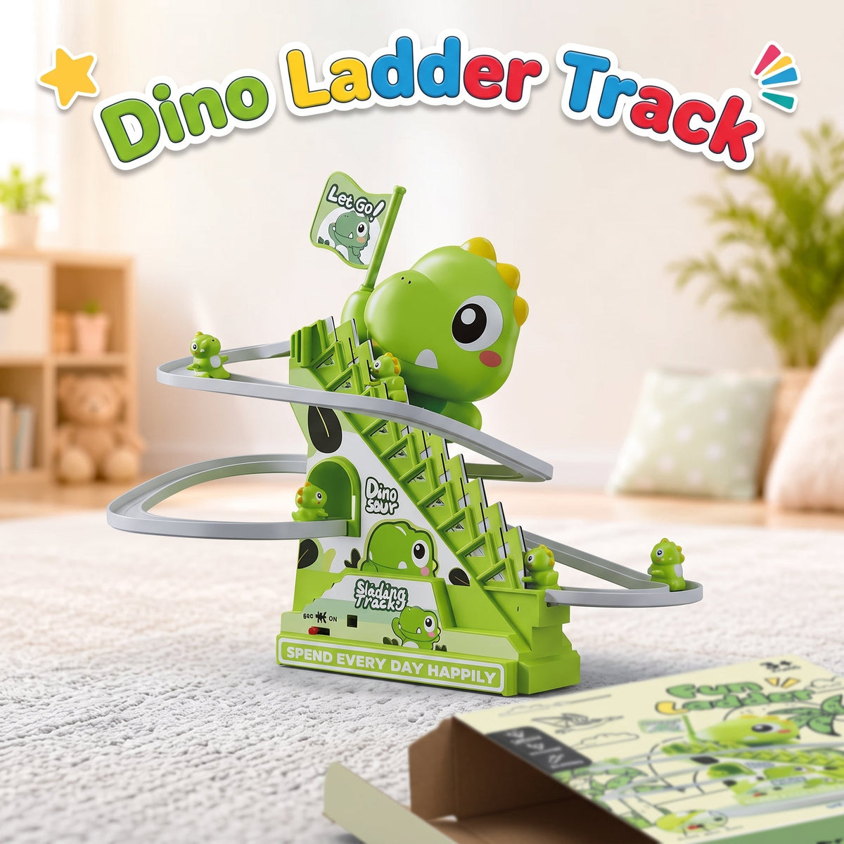 Fun Ladder Electric Dinosaur Track Set