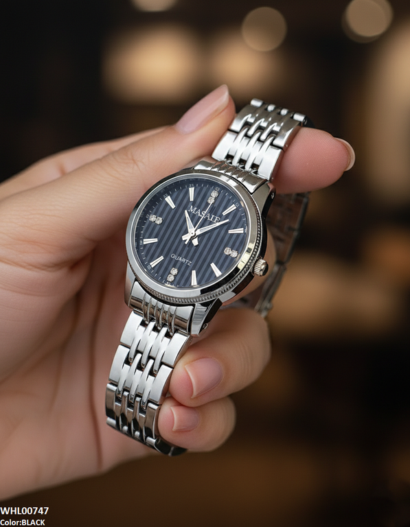 WHL00747 IWA Round Stone Dial Women's Watch - WHL