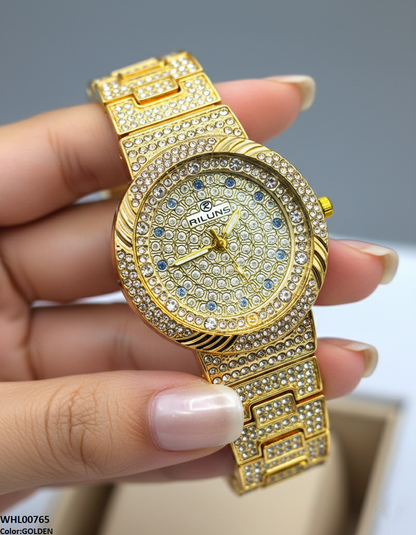 WHL00765 ZWA Double Round Bezel Women's Watch - WHL