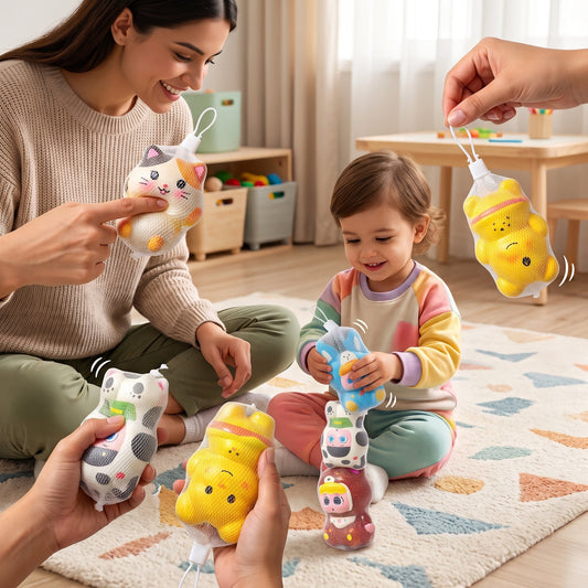 1 Piece Cute Squishy Animal & Doll Toys (Assortment)