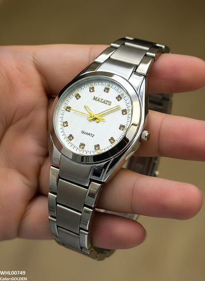 WHL00749 IWA Round Stone Dial Women's Watch - WHL