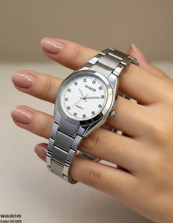 WHL00749 IWA Round Stone Dial Women's Watch - WHL