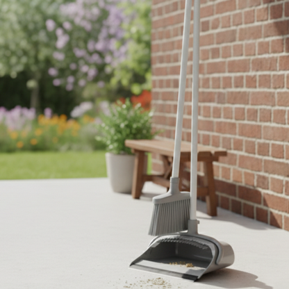 Broom & Dustbin Combo Set (2044) by Limon