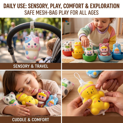 1 Piece Cute Squishy Animal & Doll Toys (Assortment)