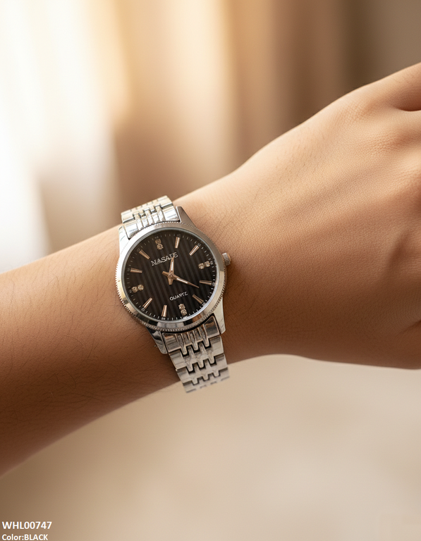 WHL00747 IWA Round Stone Dial Women's Watch - WHL