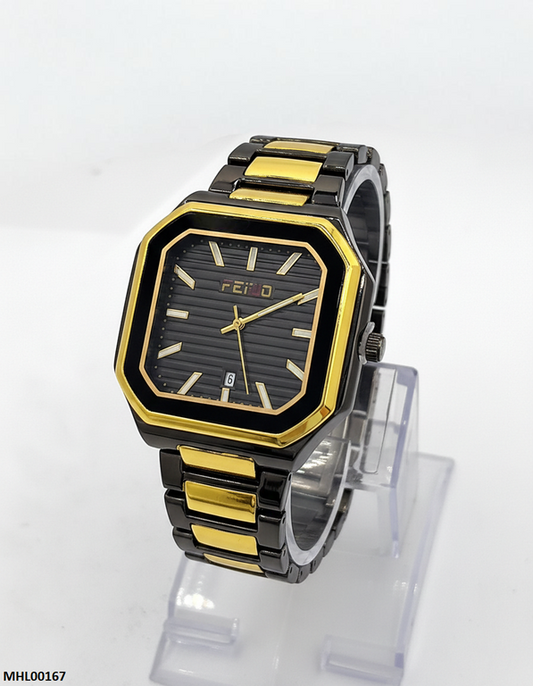 MHL00167 HWR Square Bezel Men's Watch - MHL