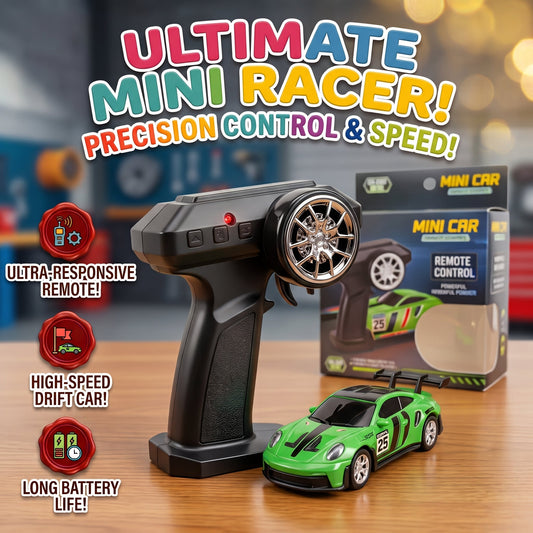 Remote Control Mini Die-Cast Metal Racing And Drift Car
