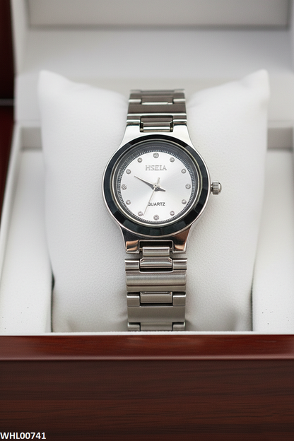 WHL00741 IWA Round Stone Dial Women's Watch - WHL