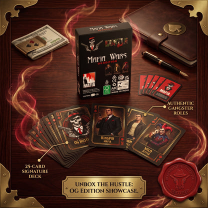 Mafia Wars Expedition Card Game  6-16 Players