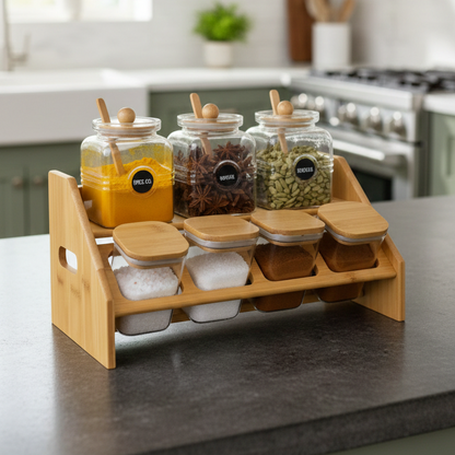 Harvest Grove 7-Piece Spice Station (1137)