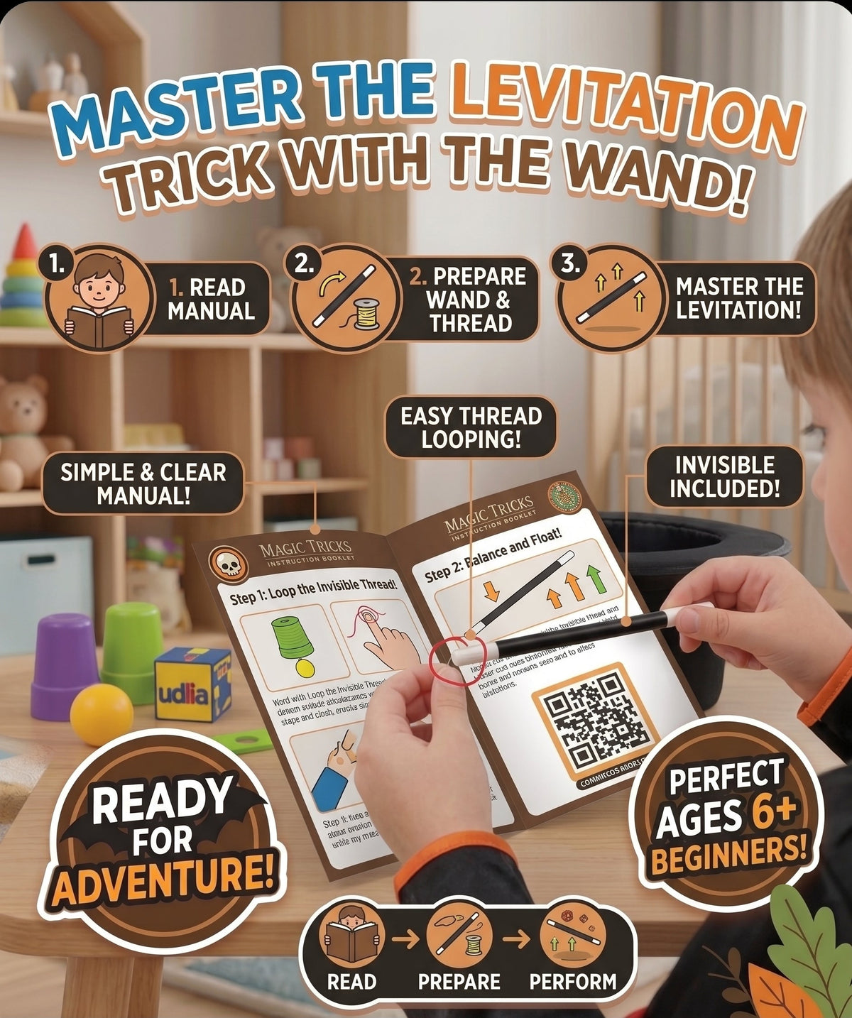 Hat Trick Magic Set for Kids And Beginners