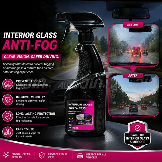 Gladiator Interior Glass Anti Fog 500ML - GT309