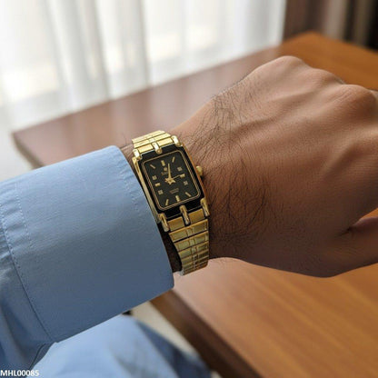 MHL00085 IWA Rectangle Dial Men's Watch - MHL