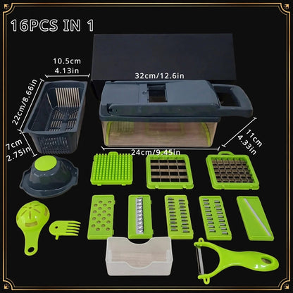 16 in 1 Vegetable chopper