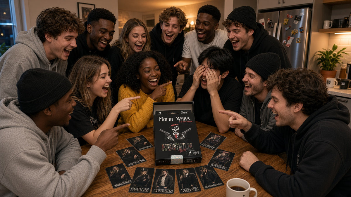 Mafia Wars Expedition Card Game  6-16 Players