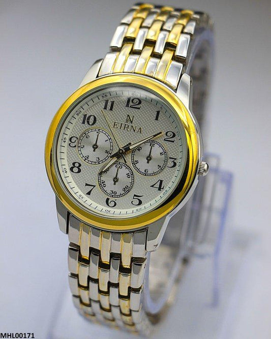 MHL00171 IWA Round Analog Dial Men's Watch - MHL