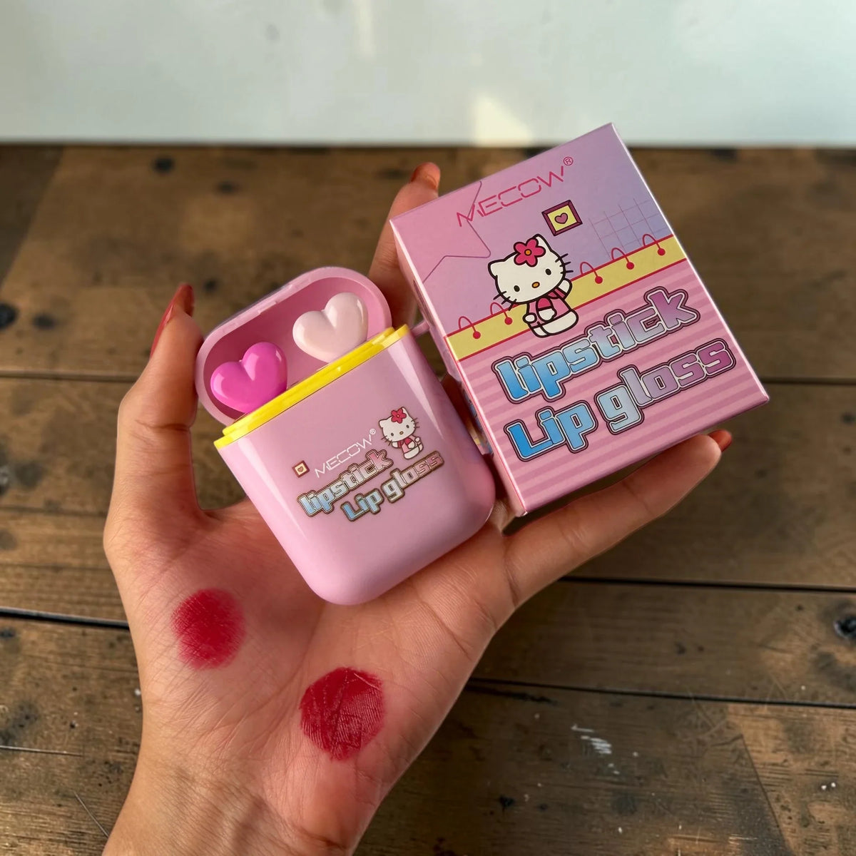 MECOW 2 in 1 Lipstick Lipgloss