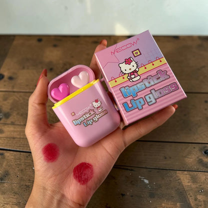 MECOW 2 in 1 Lipstick Lipgloss