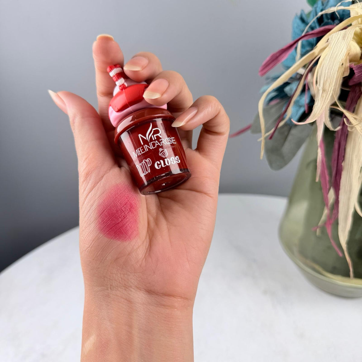 Melinda Rose Ice Cream Shaped Lipgloss