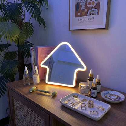 Home Style LED Vanity Mirror | Rechargeable & Completely Wireless