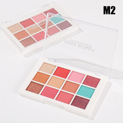 Miss Rose 12 Color Eyeshadow Palette