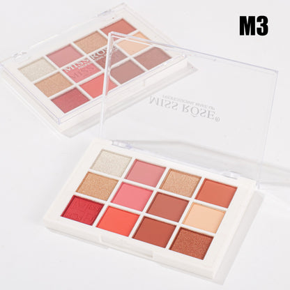 Miss Rose 12 Color Eyeshadow Palette