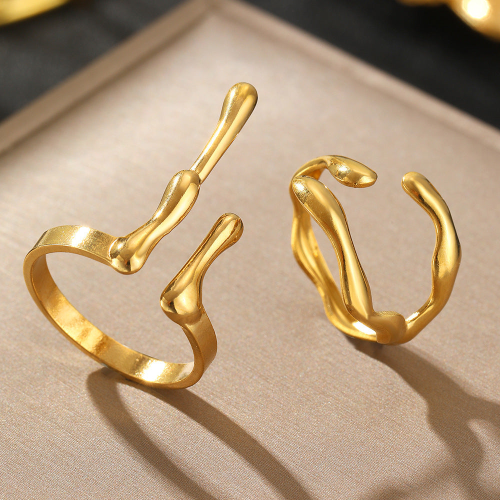 Aura Flow Adjustable Ring