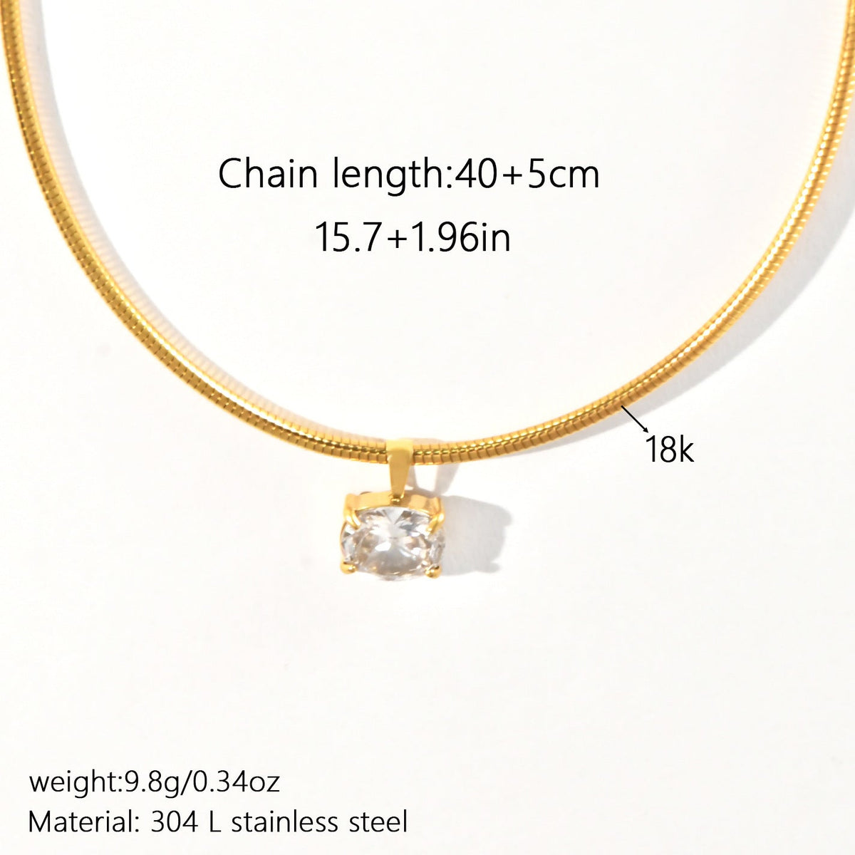 Aurora Crystal Collar Necklace