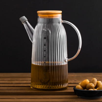 1000ml EcoFlow Borosilicate Oil & Vinegar Cruet (1141)